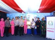 Kapolrestabes Makassar dan Ketua Bhayangkari Tinjau Pos Yan Operasi Lilin 2025