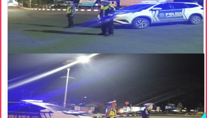Satlantas Polres Jeneponto Intensifkan Patroli Malam, Fokus Kamseltibcar Lantas