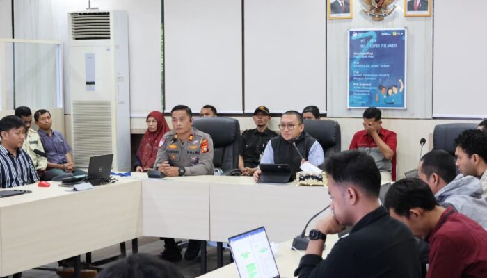 Ops Keselamatan 2026, Satlantas Polsek Panakkukang Edukasi Safety Riding Karyawan PLN