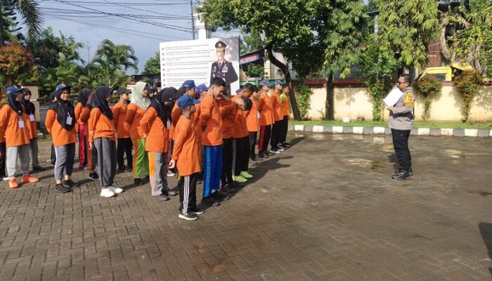 Polsek Tamalate Latih PKS SMPN se-Kecamatan Tamalate Meningkatkan Kemampuan