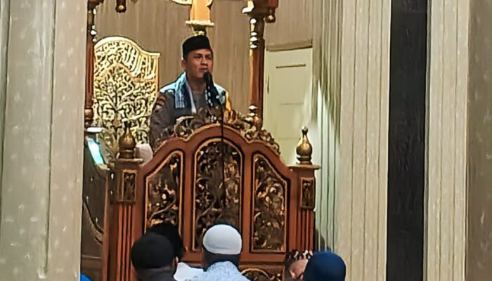 Bhabinkamtibmas Masale Isi Ceramah di Masjid Sambut Ramadhan 1447 H