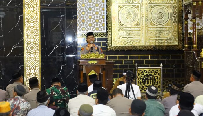 Kapolrestabes Makassar Gelar Safari Ramadhan di Masjid Nurul Ittihad Tallo