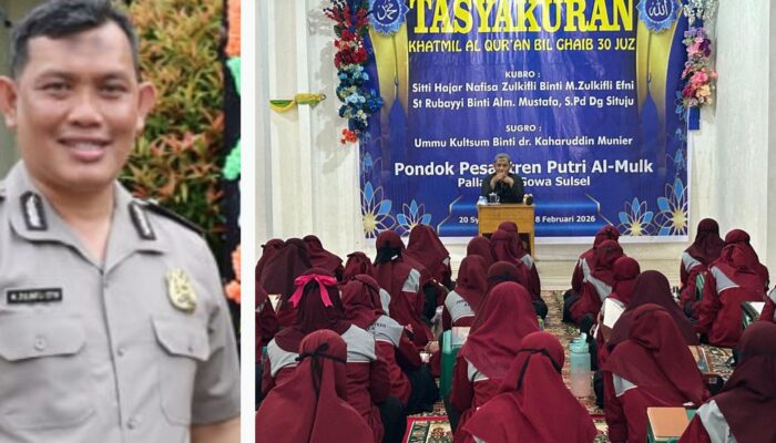 Polisi di Makassar Bangun Pesantren dari Hasil Jual Motor, Kini Lahirkan Hafidz dan Kirim Santri ke Al Azhar Mesir