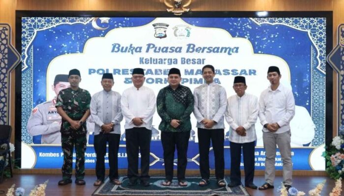 Polrestabes Makassar Gelar Buka Puasa Bersama Forkopimda