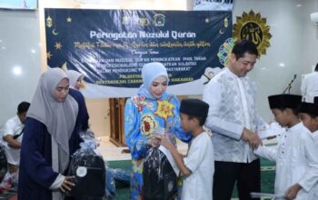 Peringati Nuzulul Quran, Polrestabes Makassar Tebar Kebahagiaan Bersama Anak Yatim