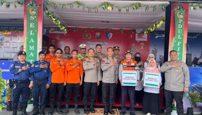 Tim Supervisi Ops Ketupat 2026 Cek Kesiapan Pos Operasi Ketupat di Simpang Lima Bandara Makassar