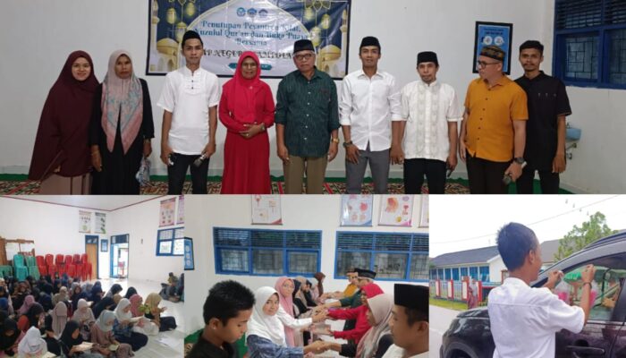 TINGKATKAN KETAKWAAN, SMP NEGERI 1 SAMPOLAWA MENGADAKAN KEGIATAN NUZUL QUR’AN 17 RAMADHAN 1447 H