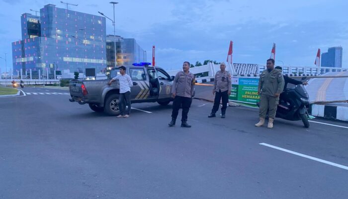 Patroli Subuh Polsek Tamalate Cegah Balap Liar dan Gangguan Kamtibmas di Bulan Suci Ramadhan 1447 H