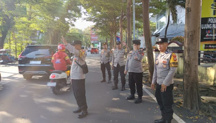 Polsek Ujung Pandang Gelar Ops Cipta Kondisi, Sasar Miras, Sajam dan Knalpot Brong