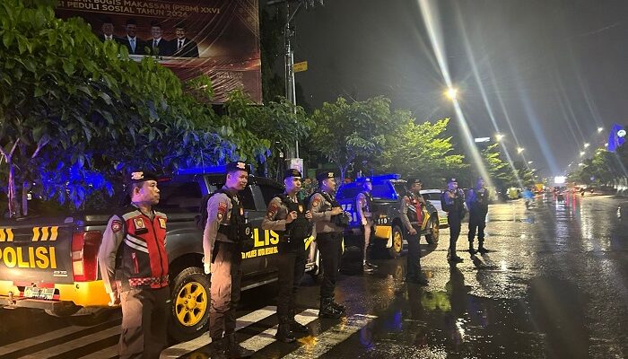 Patroli Perintis Presisi Polrestabes Makassar Intensif Jaga Kamtibmas Pasca Lebaran