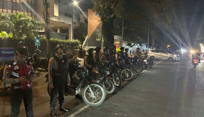 Patroli KRYD Samapta Polrestabes Makassar Sasar Titik Rawan, Cegah Gangguan Kamtibmas