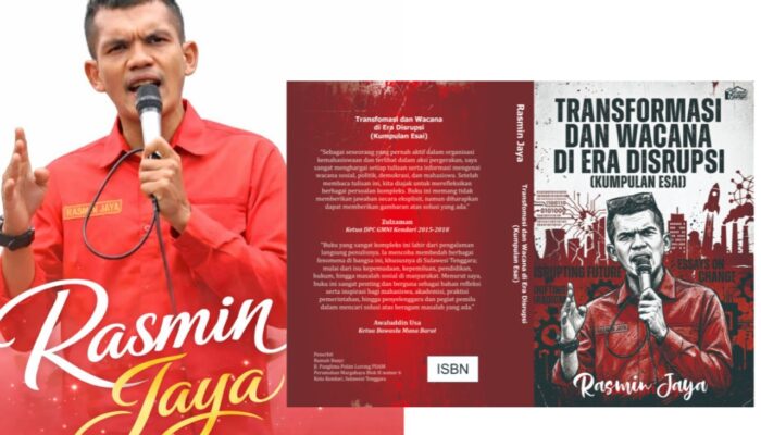 Rasmin Jaya Alumni Fisip UHO Terbitkan Karya Berjudul Transformasi dan Wacana di Era Distrupsi ‎