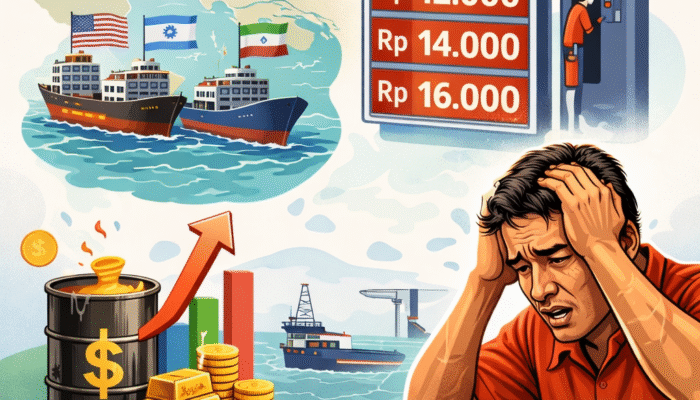 Harga Minyak Melonjak, Ekonomi Indonesia Tertekan