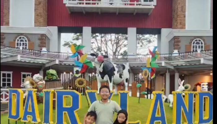 Liburan Akhir Pekan Bersama Keluarga di Cimory Dairyland Gowa yang Penuh Ciri Khas