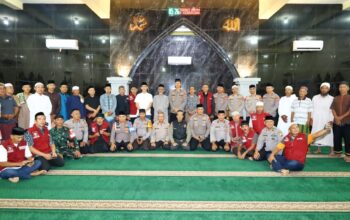 Safari Subuh Polrestabes Makassar di Parangloe, Ajak Warga Perkuat Kamtibmas