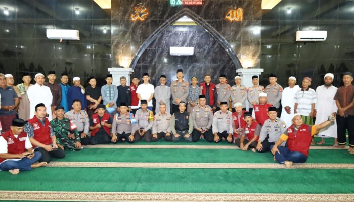 Safari Subuh Polrestabes Makassar di Parangloe, Ajak Warga Perkuat Kamtibmas