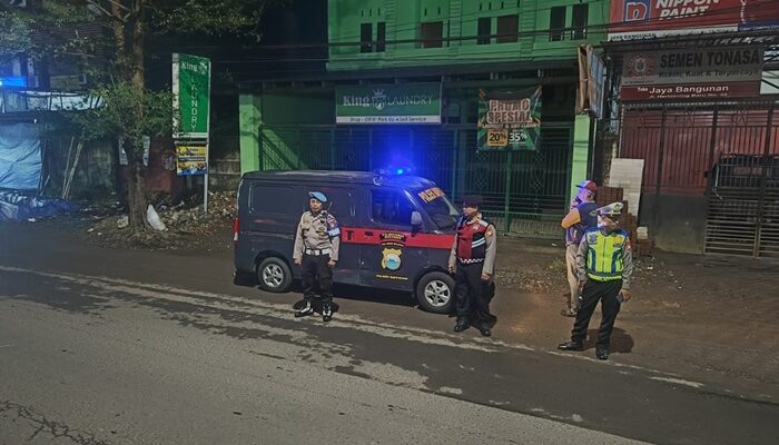 Polsek Rappocini Intensifkan Patroli di Titik Rawan Balapan Liar