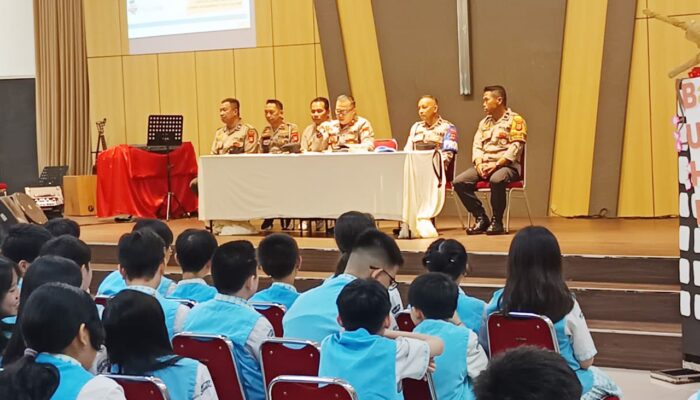 Kapolsek Ujung Pandang Edukasi Pelajar Jauhi Bullying dan Narkoba