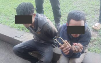 Polsek Tamalanrea Amankan Dua Pemuda Diduga Hendak Mencuri di Kawasan Tallasa City