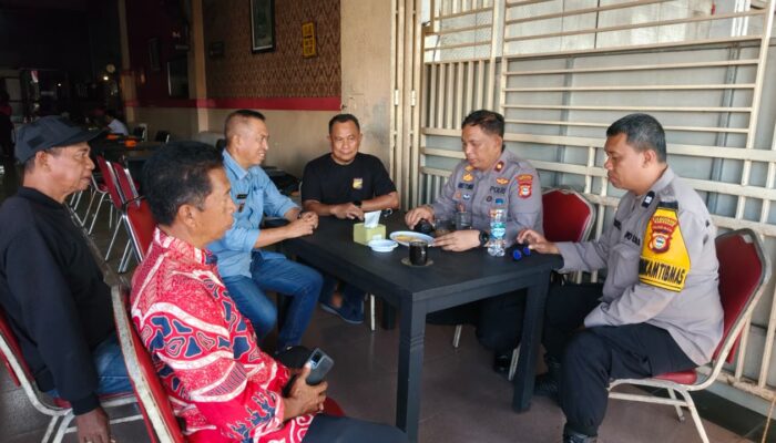 Perkuat Kemitraan, Kapolsek Manggala Gelar Ngopi Morning Bersama Tokoh Masyarakat
