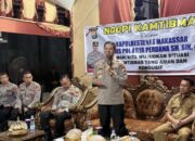 Kapolrestabes Makassar Ngopi Bareng Warga Bunga Eja Beru: Rangkul Pemuda, Berantas Narkoba demi Kamtibmas Kondusif