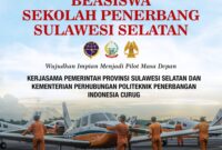 Beassiswa Sekolah Penerbangan Sulawesi selatan