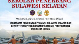Beassiswa Sekolah Penerbangan Sulawesi selatan