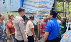 Bhabinkamtibmas Sambangi Warga di Bungung Lantang, Himbau Jaga Kamtibmas