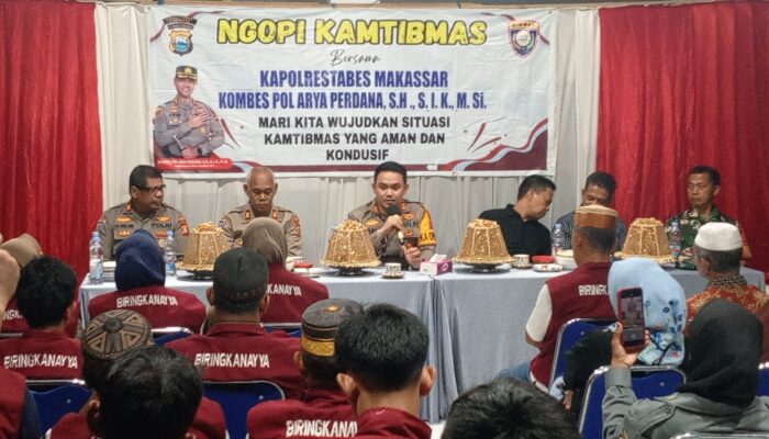 Respon Curhatan Warga, Polsek Biringkanaya Tingkatkan Patroli Antisipasi Balap Liar di Untia