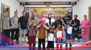 Polres Jeneponto Gelar Sunat Massal Modern Premium Gratis Menyambut Hari Bhayangkara ke-80 Tahun 2026