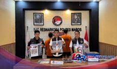Sat Narkoba Polres Maros Ungkap Peredaran Narkotika Lintas Provinsi, Dua Bandar Ditangkap Bersama Ratusan Gram Shabu Siap Edar Disita