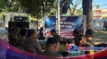 Nobar Piala Dunia 2026, Polres Jeneponto dan Warga Eratkan Silaturahmi