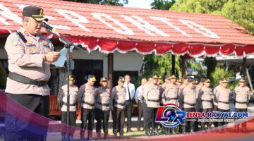 Kenaikan Pangkat 28 Personel Polres Jeneponto, Kapolres: Bukti Apresiasi atas Dedikasi dan Loyalitas
