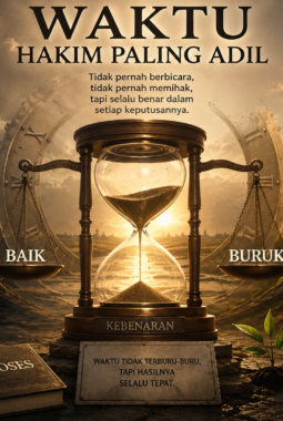 Waktu Adalah Hakim yang Paling Adil: Tak Pernah Berbicara, Namun Selalu Benar dalam Setiap Keputusannya