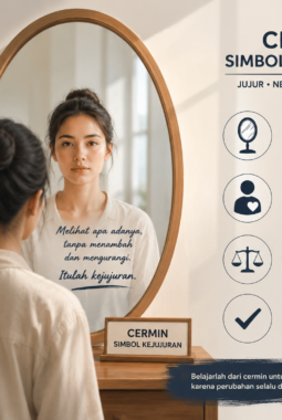 Belajar dari filosofi Cermin yang Menjadi Pedoman tentang Kejujuran