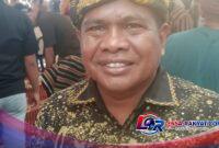 Ket : Tokoh pemuda Kelurahan Tobimeita, Nardin, S.Si