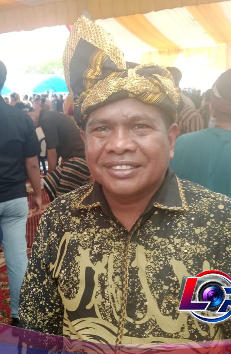 Ket : Tokoh pemuda Kelurahan Tobimeita, Nardin, S.Si