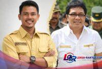 Ket : Agung D pratama (Kanan) dan Anggota DPR RI, Ridwan Bae ( Kiri )