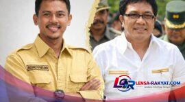 Ket : Agung D pratama (Kanan) dan Anggota DPR RI, Ridwan Bae ( Kiri )