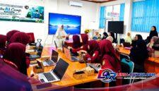 Ketgam: Suasana Pelatihan AI Gedung Ruang Senat Fakultas Hukum, Universitas Muhammadiyah Kendari, Jum'at, (10/7/2026)
