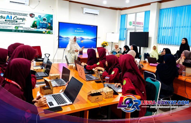 Ketgam: Suasana Pelatihan AI Gedung Ruang Senat Fakultas Hukum, Universitas Muhammadiyah Kendari, Jum'at, (10/7/2026)