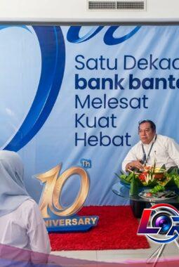 Pererat Sinergi Perbankan Daerah, Direktur Bank Sulawesi Danajaya Hadiri HUT ke-10 KC Bank Banten Makassar