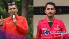 Ket : Rasmin Jaya, Eks Ketua GMNI Kota Kendari (Kiri) dan Awan Wasekbid DPD GMNI Sultra (Kanan)