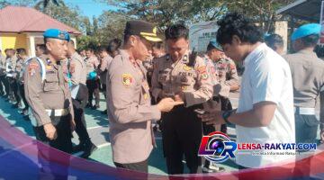 Polres Jeneponto Gelar Gaktibplin, Sisir HP Personel dari Judol dan Pinjol Ilegal