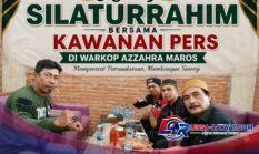 Ajang Silaturahim Bersama Kawanan Pers di WarkopZarah Maros, Pererat Persaudaraan dan Bangun Sinergi