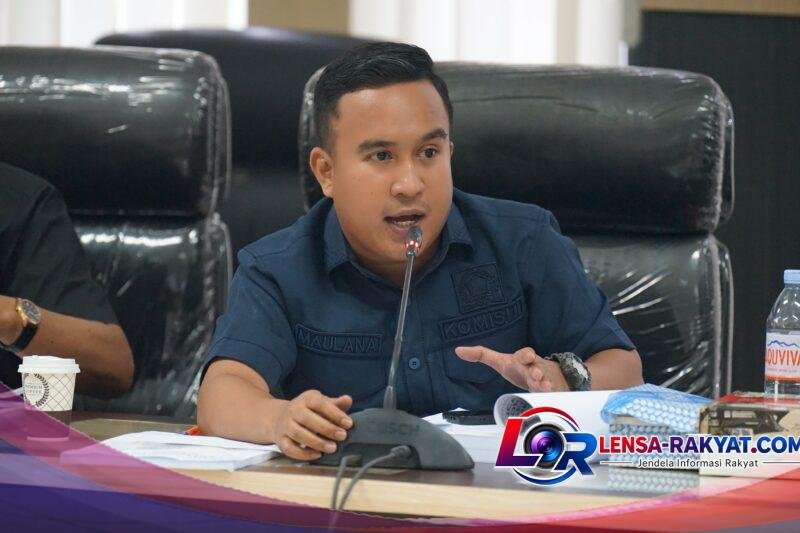 Ket : Anggota Komisi II DPRD Kota Kendari, Maulana