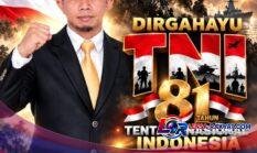 Dr. H. Rahman Ucapkan Dirgahayu TNI ke-81: TNI Kuat Bersama Rakyat, Indonesia Berdaulat, Adil dan Makmur